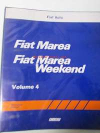 Fiat Marea / Marea Weekend Workshop Manual Volume 4 - Korjaamokäsikirja