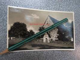 Nagu kyrka / Nauvo kirkko -valokuva / postikortti