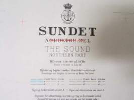 Sundet Nordlige Del - The Sound Northern Part - Merikartta