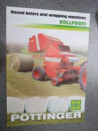 Pöttinger Round balers and wrapping machines Rollprofi -myyntiesite