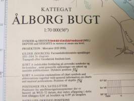 Kattegat Ålborg Bugt - Merikartta