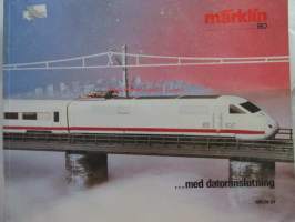 MÄRKLIN Med Datoranslutning 1985/86 SV - tuoteluettelo