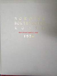 Nordisk boktryckare konst 1920 - sidottu vuosikerta