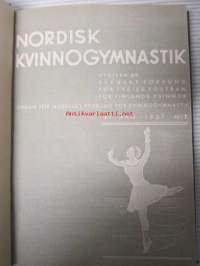 Nordisk kvinnogymnastik 1937 - sidottu vuosikerta