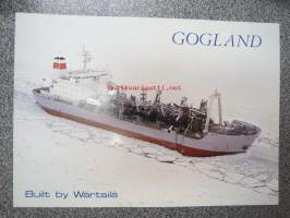 Gogland - Built by Wärtsilä -telakkakortti