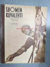 Suomen Kuvalehti 1956 nr 29, 21.7.1956, sis. mm. seur. artikkelit / kuvat / mainokset; Bacimycin, Kisa laatusokeria, , Tokeita oppikirjatehtailulle, Velkamme