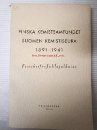 Finska kemistsamfundet - Suomen kemistiseura 1891-1941 - Festskrift-Juhlajulkaisu
