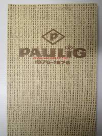 Paulig 1876-1976 Hundra år med Pauligs