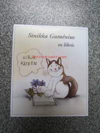 Sinikka Guménius Ex Libris -kirjanomistamerkki
