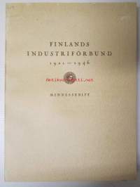 Finlands Industriförbund 1921-1946 Minneskrift