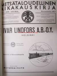 Graafikko 1935 nr 1-10 -sidottu vuosikerta