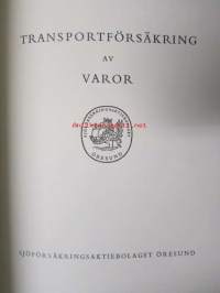 Transportförsäkring av varor - Öresund