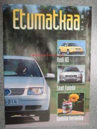 Etumatkaa 1999 nr 3 Volkswagen, Audi, Seat- asiakaslehti