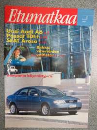 Etumatkaa 1997 nr 3 Volkswagen, Audi, Seat- asiakaslehti