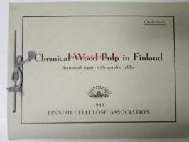 Chemical wood pulp in Finland - Statistical report with graphic tables 1949