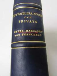 Offentliga nöjen och privata i Helsingfors 1827-1832 (jatko-osa teokselle; Offentliga nöjen och privata i Helsingfors 1812-1827 med en historisk översikt)