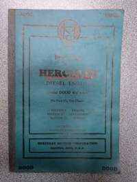 Ford - Hercules Motor Corporation (Canton, Ohio) Diesel Engine Model DOOD 4 1/2