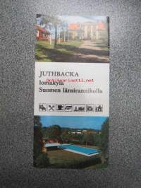 Juthbacka - lomakylä Suomen länsirannikolla -matkailuesite