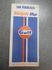 San Francisco - Gulf Tourgide Map -kartta