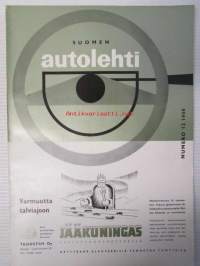 Suomen Autolehti 1960 nr 12, sis. mm. seur. artikkelit / kuvat / mainokset; Earls Court - Bentley S2 Saloon - Rolls Royce Silver Cloud II Saloon - Sumbeam Talbot -