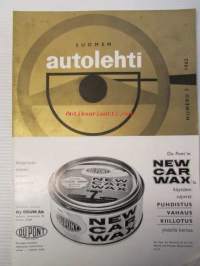 Suomen Autolehti 1962 nr 5, sis. mm. seur. artikkelit / kuvat / mainokset; Auto-uutuuksia Skoda Octavia Combi - Neckar Europa Spezial - Ford Zephyr, katso sisältö