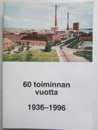 60 toiminnan vuotta 1936-1996 - Paperiliiton Porin Osasto 1936-1995