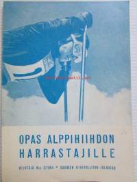 Opas alppihiihdon harrastajille - Hiihtäjä 1964 nr 2