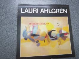 Lauri Ahlgrén - Retrospektiivinen näyttely - Tampereen taidemuseo 1985 -näyttelykirja
