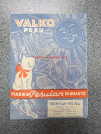 Valkopesu - Teknikan Pesulan hinnasto (Hatanpää, Satamakatu 8 & Kaivokatu 7)