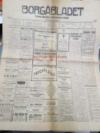 Borgåbladet 1922 nr 91, utgiven 19.8.1922