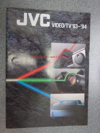 JVC video / TV 1993-94 -esite