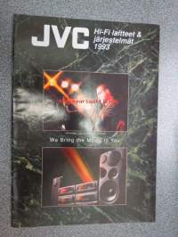 JVC Hi-Fi Laitteet & Järjestelmät 1993 -esite