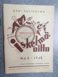 Iskelmäaitta nr 2 1948 -levy- ja tanssiuutuudet / iskusävelmät