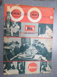 Pukeudu oikein 1961 nr 2 syksy (kannessa mainittuna Nuorten muotineuvosto, James) Tekstiilikauppiaiden liitto ry:n julkaisu