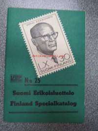 LAPE Suomi erikoisluettelo nr 25 (postimerkkiluettelo)