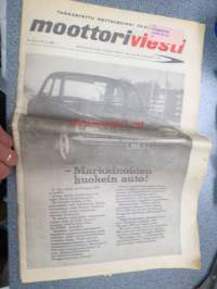 Moottoriviesti 1967 nr 3-4, sis. mm. seur. artikkelit / kuvat / mainokset; Kestotestit Opel Kadett - VW Variant - Taunus 15 M - Hillman Hunter, Kawasaki 85 J1T,