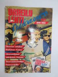 Urheilulehti 1898-1988 90-vuotta juhlanumero, kansikuva Matti Nykänen