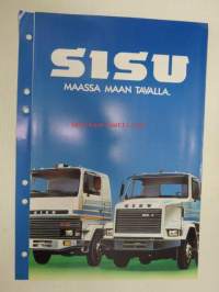 Sisu - Maassa maan tavalla SM, SK, SL, SR kuorma-autot -myyntiesite