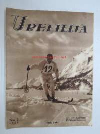 Urheilija 1928 nr 3, kansikuvassa P.E. Hedlund