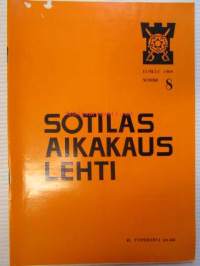 Sotilas aikakauslehti 1949-1979 vuosien lehtiä 125 kappaletta - katso kuvista tarkemmin