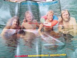 Hullua kesää 1974 toivoo Jussi / Hullu-Jussi / Suosikki -juliste