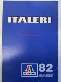 Italeri Model Kits 1982 -pienoismallikuvasto