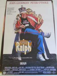 Kuningas Ralph - Kung Ralph, pääosissa John Goodman, Peter O'Toole, ohjaus David S. Ward -elokuvajuliste