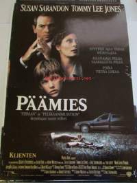 Päämies - Klienten pääosissa Susan Sarandon, Tommy Lee Jones, ohjaus Joel Schumacher -elokuvajuliste