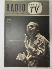 Radiokuuntelija TV 1965 nr 22 - katso kuvista sisältö tarkemmin