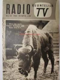 Radiokuuntelija TV 1964 nr 24 - katso kuvista sisältö tarkemmin