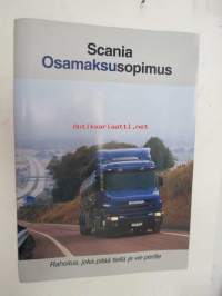 Scania osamaksusopimus -esite