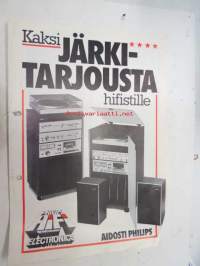 Philips - kaksi järkitarjousta -myyntiesite