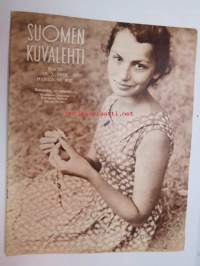 Suomen Kuvalehti 1958 nr 29, ilmestynyt 19.7.1958, sis. mm. seur. artikkelit / kuvat / mainokset; Kansikuva 