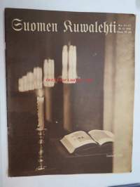 Suomen Kuvalehti 1958 nr 51-52, ilmestynyt 20.12.1958, sis. mm. seur. artikkelit / kuvat / mainokset; Kansikuva 